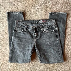 Gap dark gray women’s skinny jeans with ankle zippers 🌒 size 4